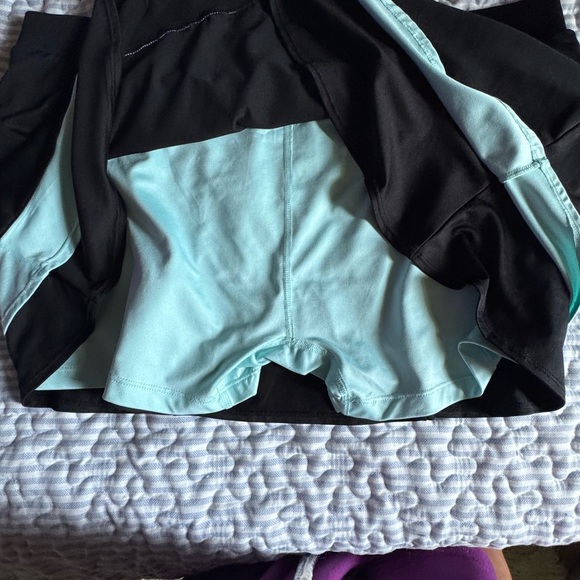 Tail Black Skirt with Blue Accents - Picture 6 of 9